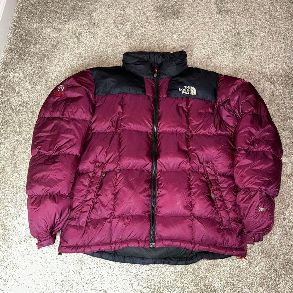 The-north-face Men's Burgundy and Purple Jacket